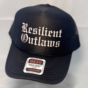 Resilient Outlaws Black Foam Trucker