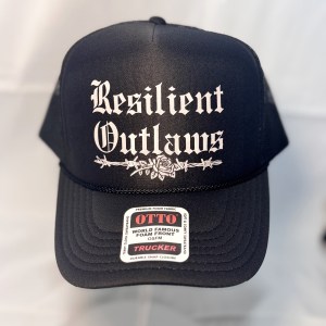 Resilient Outlaws Black Foam Trucker