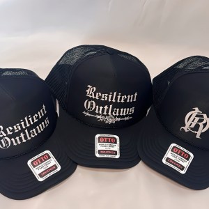 Resilient Outlaws Black Foam Trucker
